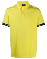 Polo jaune Karl Lagerfeld