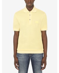 Polo jaune Dolce & Gabbana