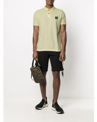 Polo jaune Stone Island