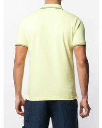 Polo jaune Stone Island