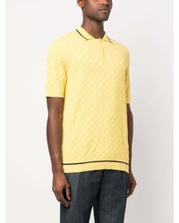 Polo jaune Karl Lagerfeld