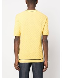 Polo jaune Karl Lagerfeld