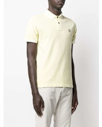 Polo jaune Stone Island