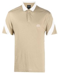 Polo marron clair Armani Exchange