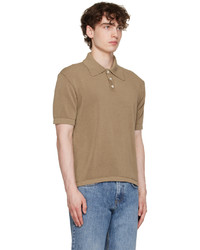 Polo marron clair Second/Layer