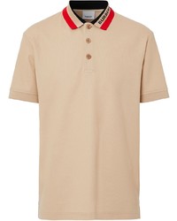 Polo marron clair Burberry