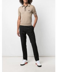 Polo marron clair Amiri