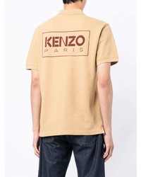 Polo marron clair Kenzo