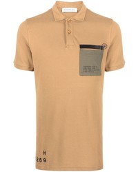 Polo marron clair Manuel Ritz