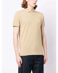 Polo marron clair Polo Ralph Lauren