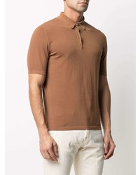 Polo marron clair Eleventy