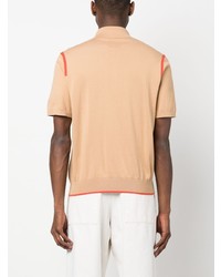 Polo marron clair Paul Smith