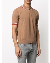 Polo marron clair Eleventy