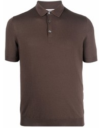 Polo marron foncé Fileria