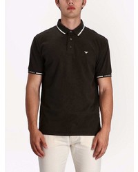 Polo marron foncé Emporio Armani