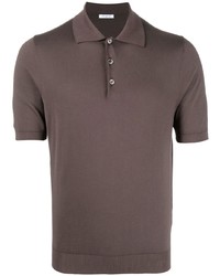 Polo marron foncé Malo