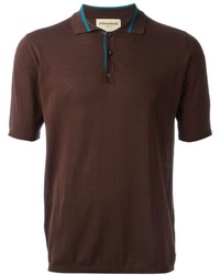 Polo marron foncé