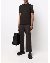 Polo marron foncé Bottega Veneta