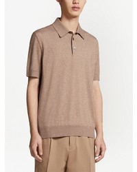 Polo marron Zegna