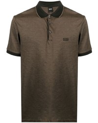 Polo marron BOSS