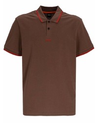 Polo marron BOSS