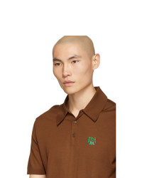 Polo marron Prada