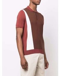 Polo marron Corneliani