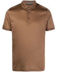 Polo marron Corneliani