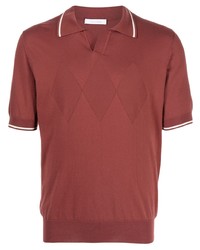 Polo marron Cruciani