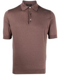 Polo marron Dell'oglio