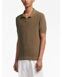 Polo marron Zegna