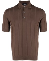 Polo marron Lardini