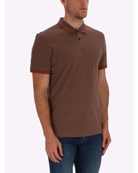 Polo marron BOSS