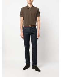 Polo marron Tom Ford