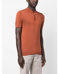 Polo marron Corneliani