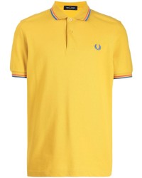 Polo moutarde Fred Perry