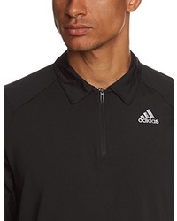 Polo noir adidas