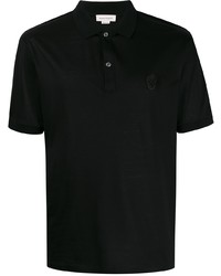 Polo noir Alexander McQueen