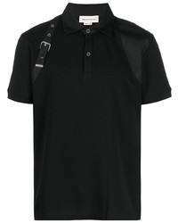 Polo noir Alexander McQueen