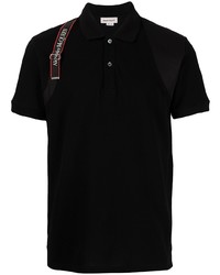 Polo noir Alexander McQueen