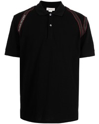 Polo noir Alexander McQueen