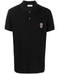 Polo noir Alexander McQueen