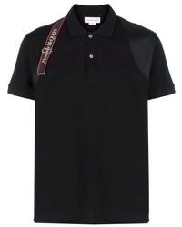 Polo noir Alexander McQueen