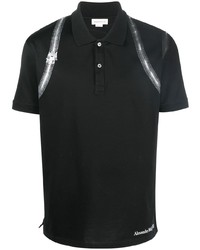 Polo noir Alexander McQueen