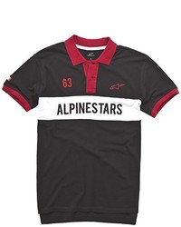 Polo noir Alpinestars