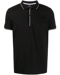 Polo noir Armani Exchange