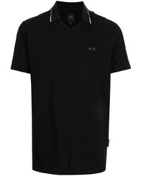 Polo noir Armani Exchange