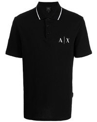 Polo noir Armani Exchange