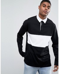 Polo noir Asos