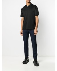 Polo noir Alexander McQueen